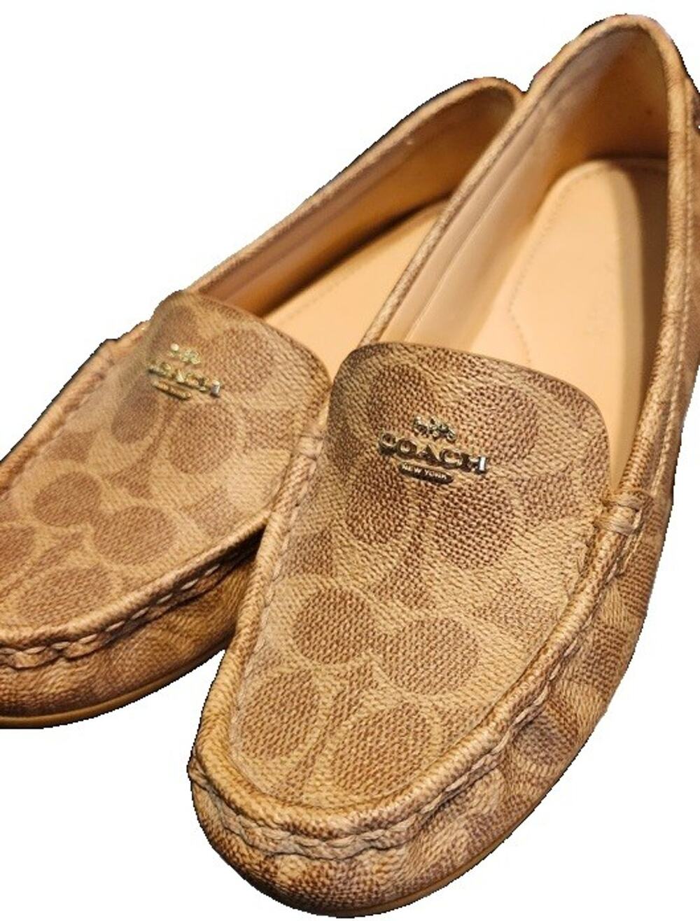 COACH WOMEN’S MARLEY DRIVER LOAFERS SIZE 7 EUC worn 1X